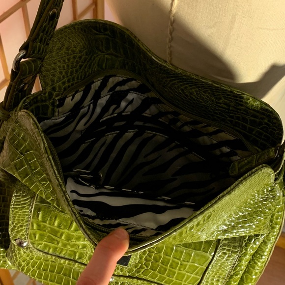 Fake snake skin handbag - Picture 5 of 5